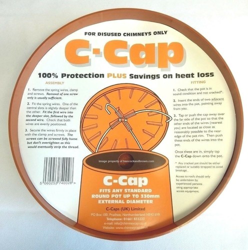 Cap terracotta chimney - cap,