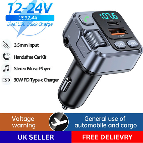 Wireless car bluetooth - car, fm