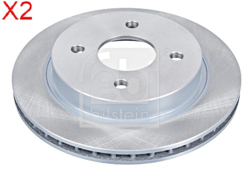 Rear brake disc pcs febi - rear,