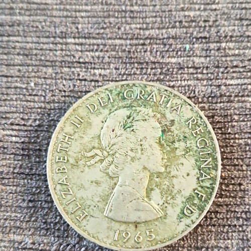 Elizabeth 1965 crown coin - 1965,