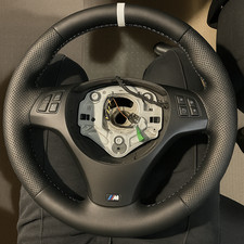 Leather steering wheel cover - wheel,