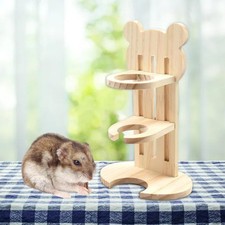 Rabbit Drinker Rack Adjustable Small Animals Water Bottle Stand for Mice