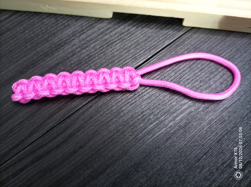 425 paracord lanyard pink - paracord, –