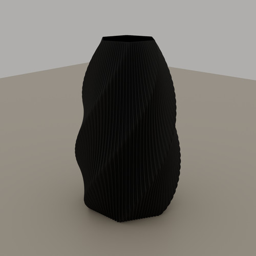 Soso flower vase ribbed - soso,