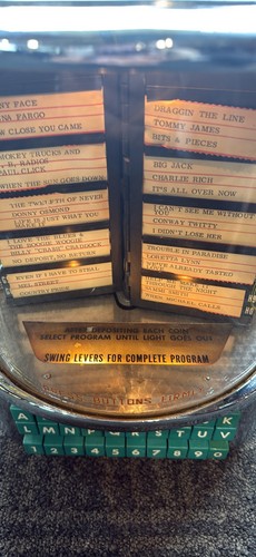 Wurlizer jukebox 5250 table - wurlizer,