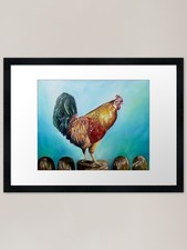 Rhode island red rooster - island,