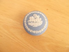 Wedgwood Jasperware blue round
