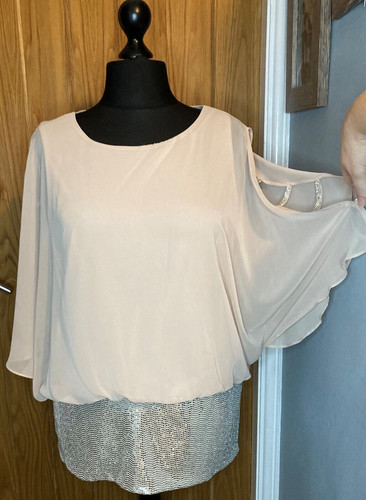 Qvc coco bianco chiffon - qvc,