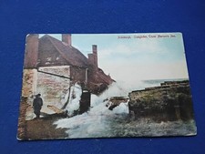 ALDEBURGH, SUFFOLK 1910, PRINTED PHOTO POSTCARD, THE THREE MARINERS, LOST TO SEA