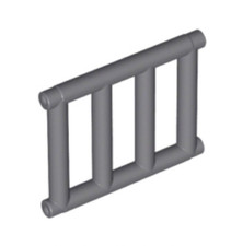 LEGO 3 x Dark Bluish Grey Bar