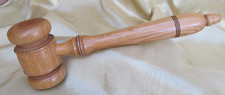 Oak Auctioneer's Wooden Gavel