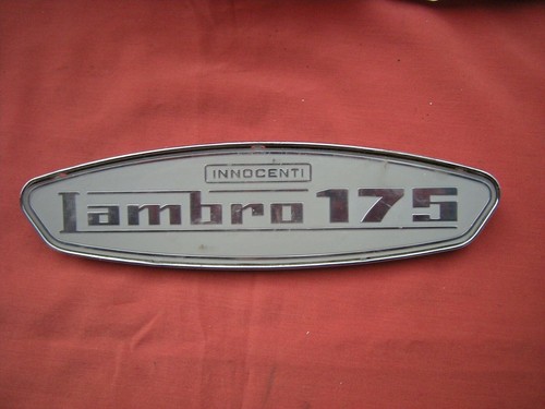 Lambro 175 badge - lambro,