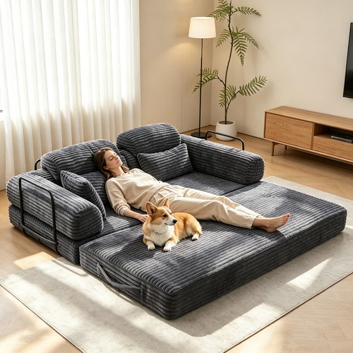 180 200cm folding sofa bed - folding,