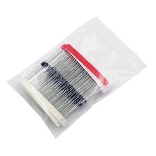 Pack of 100pcs 8 Sizes Diodes Straight Plug Electronic Component for DIY Project