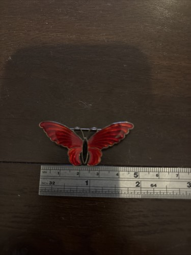 Vintage sterling silver red - sterling,