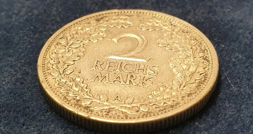 German silver coin two - german,
