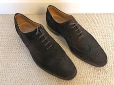 Church's Chetwynd Chocolate Suede Shoes UK10 F