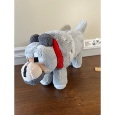 Minecraft Wolf Plush Toy
