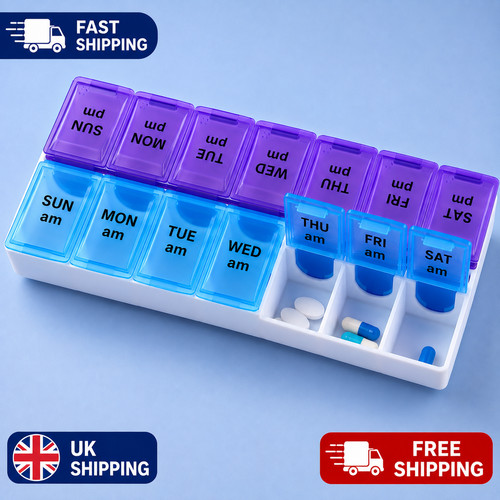 Weekly pill box - box, 14
