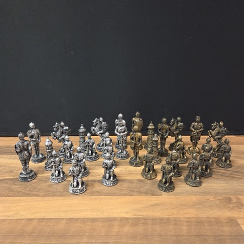 Vintage medieval figures - vintage,