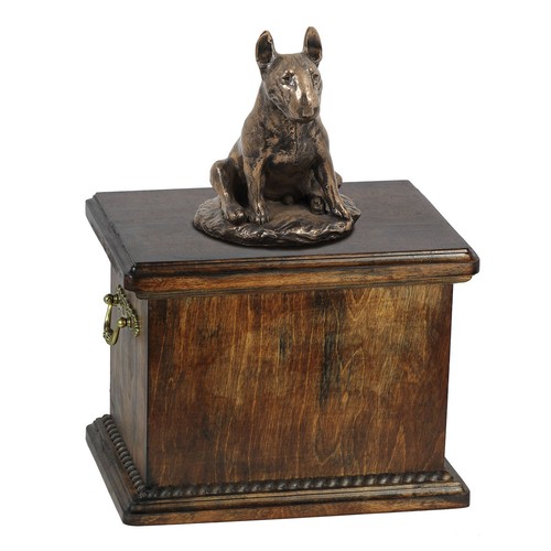 Bull terrier wooden - bull, with