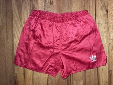 Adidas nylon shorts vintage - nylon,