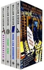 William Gibson Neuromancer Trilogy Collection 4 Books Set Pack Count Zero NEW