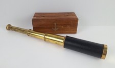 Brass Telescope w/ Wooden