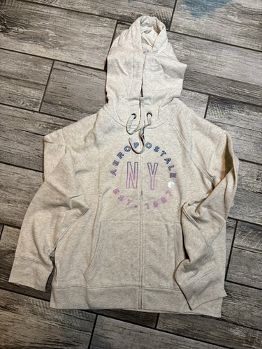 Aeropostale front zip hooded - aeropostale,