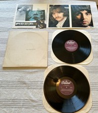 Beatles - White Album - EX/EX 1978 RE Pop Rock Capitol SWBO-101 POSTER Photos GF