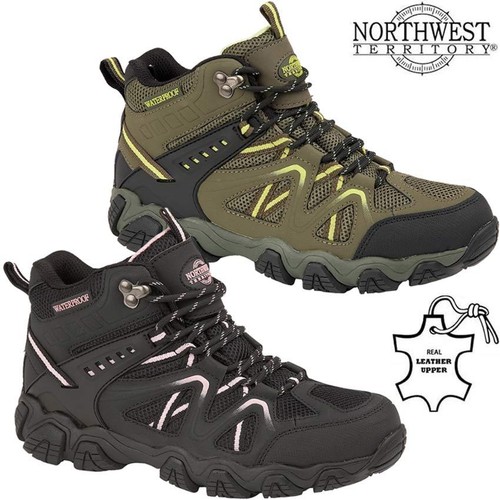 Ladies womens leather walking - womens,