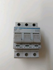 HAGER 63A 63 AMP SB 363 (552363 1) TRIPLE POLE 3 PHASE MAIN SWITCH ISOLATOR