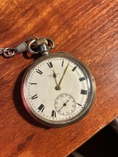 Antique solid silver gents - solid,