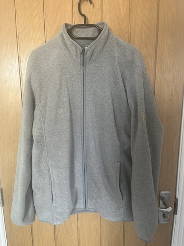 Uniqlo grey full zip fleece - uniqlo,