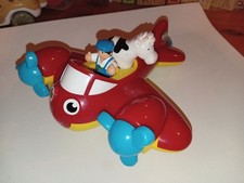 Wow Toys Red Rescue Plane With