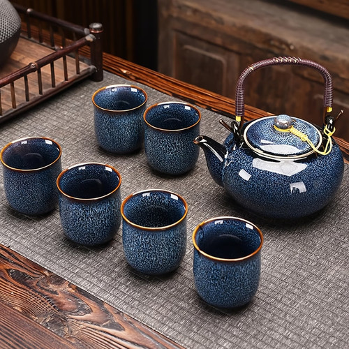 Chinese tea set including - chinese, set,