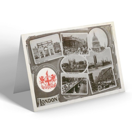 Notelet vintage london - -,