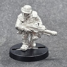 Cadian Shock Troops Metal OOP 1995 Warhammer 40k Imperial Guard Lasgun