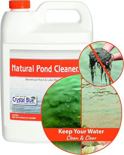 Crystal blue pond cleaner - blue,