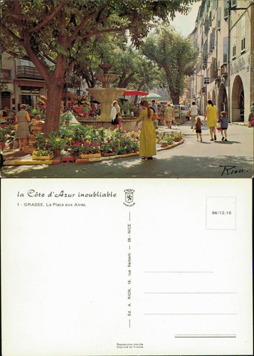 Cpa cote azur - cote, d'azur