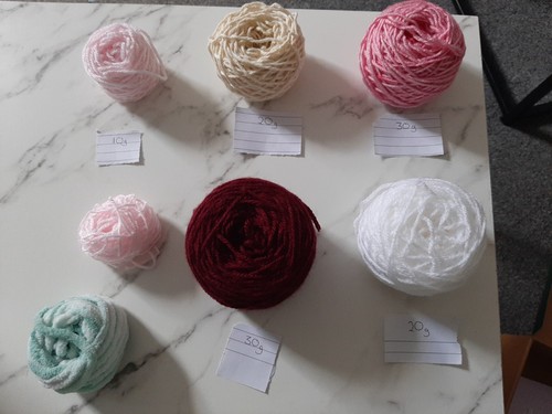 Wool bundle multicolour - wool,