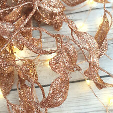 180CM Glitter Leaf Christmas