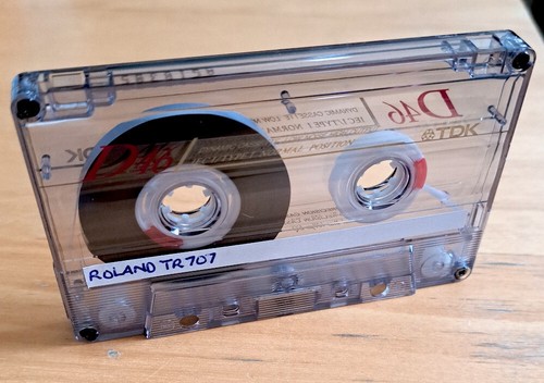 Vintage used cassette tape - cassette,