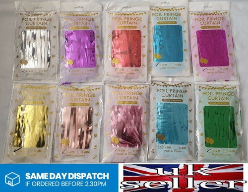 Foil curtain fringe tinsel - foil,