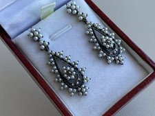 Vintage Earring Victorian Cut