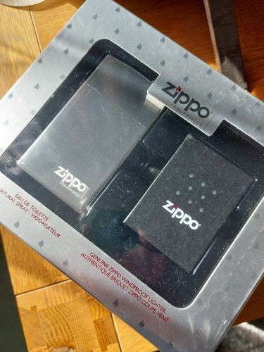 Genuine zippo chrome lighter - genuine,