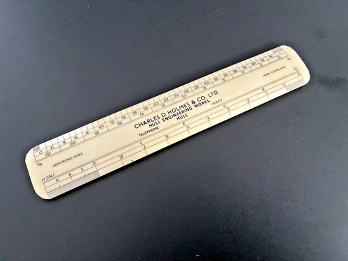 Vintage promotional ruler - vintage, 6"