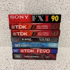 Sealed cassette audio - sealed, tapes