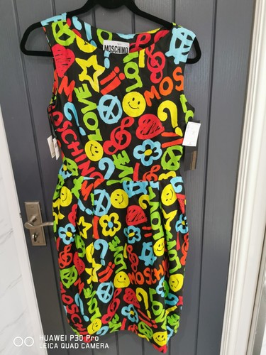 Moschino couture smiley dress - moschino,