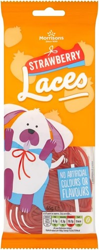 Morrisons strawberry laces - morrisons,